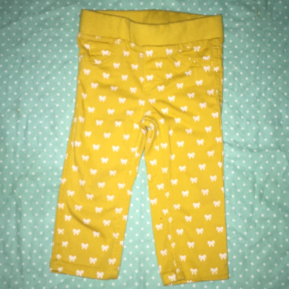 Yellow pants for 12 mouth baby’s